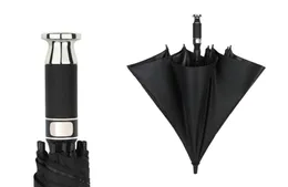 Umbrellas Luxury Golf Umbrella Full Fiber Automatic Long Handle Business Sraight Paraguas Customized Logo1562803