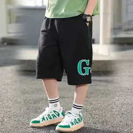 Шорты летние мальчики ежедневные повседневные спортивные шорты Street Fashion Childrens Clothing Boy Bants New 2024 D240510