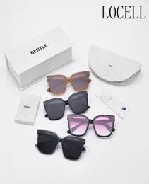 2022 Nya koreanska lyxiga solglasögon Kvinnor Brand GM Designer Sun Glasses Men lo Cell Trending Polarised Solglasögon UV400 och Original9295051