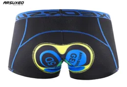 Arsuxeo Cycling Underwear Upgrade 3D Gel Pad Cycling Shorts Mountain Bike MTB Shorts Bicycle Underpants Uomini Ao tuoi Shock Women U054831112