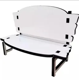 SUBlimação MDF Memorial Bench para decoração de mesa Glos