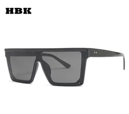 HBK女性特大の正方形のサングラス2019新しいファッションブランドの男性ヴィンテージビッグフレームアイウェア屋外OCULOS UV4005418432