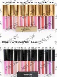 Epacket New Makeup Lips M9204M9203 Matte Lip Gloss Noncstick Cup Gloss48g4966480