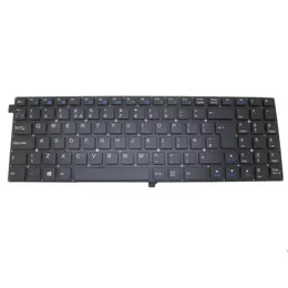Клавиатура ноутбука для CLEVO W550EU W550EU1 MP-12C96GB-4303W 6-80-W55S0-190-1 Великобритания Великобритания без кадров