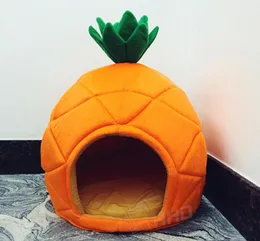 Creative Kennel Cat Nest Teddy Fruit Fruit Banana Strawberry Pineapple Cotton Cotton Bed Pet Pet Products House Dog House C14382373