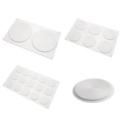 Baking Moulds Silicone 8inch Cake Mold Portable Replacement DIY Bakery Pastry Chocolate Cupcake Mould Molding Tool 15