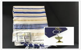 Przymierze chrześcijański znak Messianic SEAL Modlitwa szal Tallit 72Quot22quot z pasującymi torbą Uchwyt Klucz Zestawy szalików 6579192