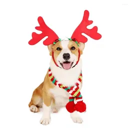 Abbigliamento per cani inverno carino accessori per la toelettatura per animali domestici costumi natalizi cazzina sciarpa vestiti da collo