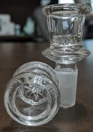 14mm 18mm glas snöflinga skärmskålen hane för glasvattenrör bong