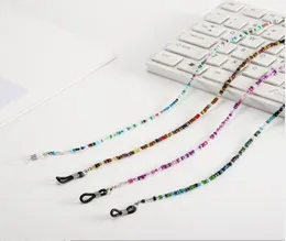 Whole Quality RetroVintage Colorful glass Bead Glasses Chain for SunglassesReadinglasses AntiSlip lightweight Handmade Stri6615384