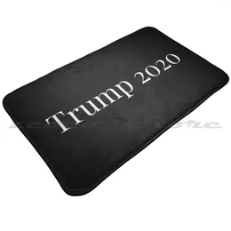 Mattor Trump 2024 Soft Mat Doorway Non-Slip Water Upptag mattan President Politik Potus Donald White