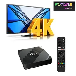 4K OTT 12M TV QTV X5 Android 10.0 Set Top Box