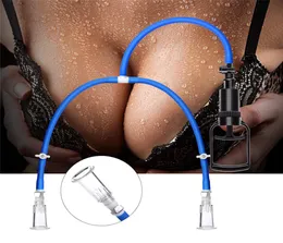 Fingergriffpumpe mit QR -Ventil Acrylnippelzylinder Vakuum -Saugen -Klitorispumpen flirteten keine Vibrationsstopfen Sexspielzeug Bullet MX9845522