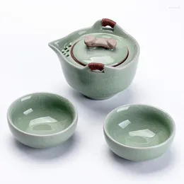 Чайные наборы Gaiwan Travel Tea Set Teapot чайные чайные чайные чайные