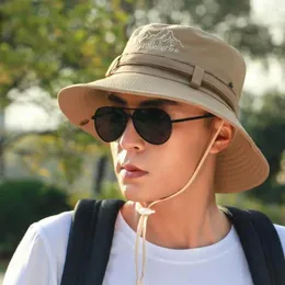 Berets UV Protection Sunshade Hat Fashion Fishing Hats Fisherman Panama Cap Cap Sunscreen Sun