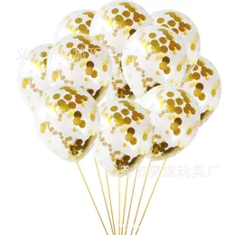 Dekoracja imprezy 1PCS 12 -calowe balony złote konfetti cekiny urodzinowe ślub baby shower świąteczny dekoracje na Święto Dziękczynienia