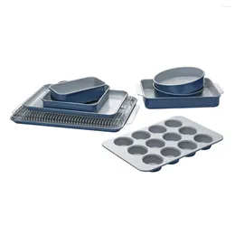 Tencere Seti Karaway Evi Yapışmaz Bakeware Donanma Seti 11