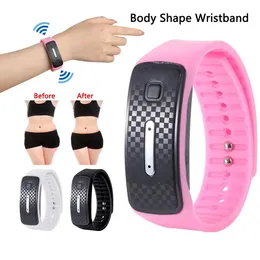 Ultraschallkörperform Armband Smart Magnetic Lymphatic Detox Armband Herzfrequenz -Schrittziel -Armbänder