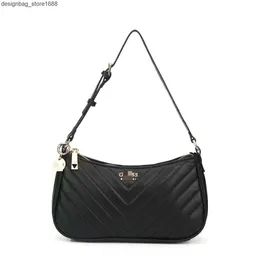 Factory 6A Classic Brand Wholesale New Simple Solid Color Cloh Bag Letter Ascunt Dumpling Moon Toot