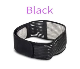 Magnetisk ryggstöd Lumbal Brace Belt Strap Ledre ryggvärk smärtlindring justerbar turmalin Självvärmande stöd Smärtlindring5479475