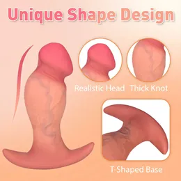 Realistic Dildo With Anchor Shape Base Buttplugs Women Cunt Plug Erotic Gadgets Pleasure Anal Sex Toy For Gay 240507