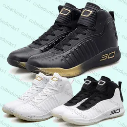 Curry Basketball Shoe Designer High Top Anti Slip Lightweight Soft Sole Friction Sound Practical Sneakers For Students Outdoor Sports Training Shoes 36-45