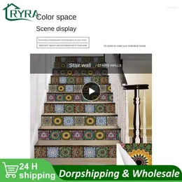 Shower Curtains Yunpoint Kitchen Oil-Proof Diy Decorative Film Waterproof Self-Adhesive Wallpaper Bathroom Toilet Thick Tile Wall Sticker