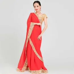 Abbigliamento etnico sari indiano Phnom Penh tre pezzi set con abbigliamento rosso indiano set di sari rossi set tradizionale indiano indiano2405