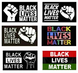 Black Lives Matter Flag Direct Factory Hanging 90x150 BLM I Can039T Breate Banner 202020USA2989512