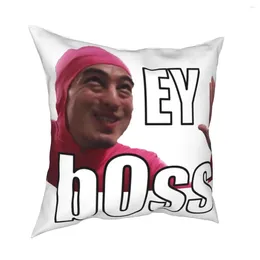 Kudde Pink Guy Ey B0SS Filthy Frank Pillow Case Soft Polyester Cover Decorations Case Home Square 40x40cm