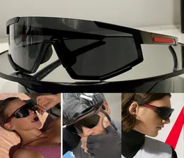 Mens Designer de sol Sunglasses SPS04W Design dinâmico ao ar livre Dinâmica grande abrangência de óculos ativos Protecção de nylon Frente em emborrachado 2068223