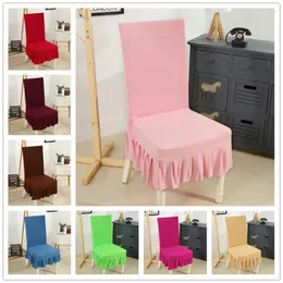 Chair Covers GY7407A Gyrohome Jacquard Soft Thick 1PC Dinning Cover Seat Sarung Kerusi Spandex Elastic Fabric