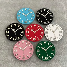 Banden 28,5 mm Dial+ES Hand Green Luminous Modification 369 Nagel -Gesichtszubehör für NH35/NH36/4R/7S Q240510 geeignet ansehen