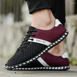 Casual Shoes 2024 Men Fashion Light Driving Low To Help Breathable Leisure Canvas Large Size