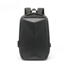 Laptop de viagens de backpack 3D Anti-roubo de livros de trabalho com carregamento USB Resistente à água de água de 17 polegadas para homens para homens