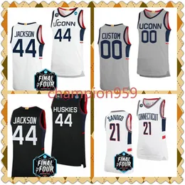 Jersey de basquete personalizada da UConn Huskies, com tecnologia rápida e seca e assinatura de Paige Bueckers