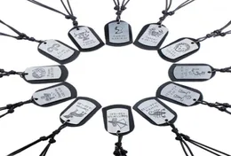 Mode zwölf Konstellationen Halskette Legierung Leder Anhänger Aries Taurus Gemini Leo Jungfrau Scorpio Fische Schmuck19107915