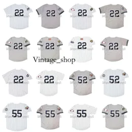 Vin 1999 Dünya Serisi Vintage Roger Clemens Beyzbol Formaları Hideki Matsui CC Sabathia 2001 2000 2003 2009 Beyaz Gri Boyut S-4XL