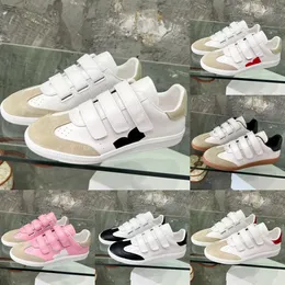 ماركة مصممة حذاء رياضة العلامة التجارية AMI Isabel Paris Marant Sneakers Beth Grip Slide Leath