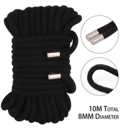 ألعاب الجنس Masager Massager BDSM 10M 8MM SHINEEN SHIBARI ART ROPE ROPE ROBIGE REAVE TOYS للأزواج Hogtie Fetish Harness ADU9994586