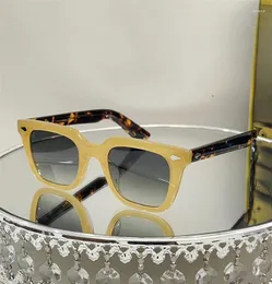 Solglasögon VIP Luxury Brands Lemtosh Acetate Square för män och kvinnors varumärke Grober Shades Sun Glasses