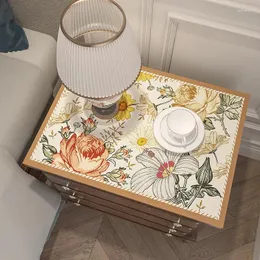 Table tkanina Coiffeuse avec miroir et taburet nappe ronde de impreor dekoracja 45mkstb01