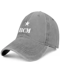 BCM -Logo Unisex Denim Baseball Cap ausgestattet niedliche Einheit