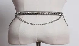 Cinturão de cintura de rebite de couro preto de 2019 para mulheres 28 cm de cintura europeia cravo cravejada fivela ladies cadeia de metal pu belts8122377