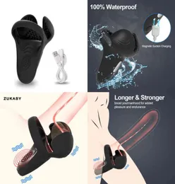 Nxy Sex Masturbators Testicle Massager Vibrator Cockring Penis Cock Ring on For Man Delay ejaculation Toys Men Penisring Scrotum S1435591