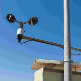 Decorazioni da giardino anemometro Sensore di monitoraggio della velocità del vento -cup di velocità con la velocità del vento Direzione del vento