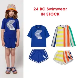 Dzieciowe stroje kąpielowe 2024 Summer Girls Bikinis Printed Beach Wear Boy Trunks Borad Shorts Kąpiec Brand Baby One -ance Swimsuit 240511