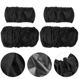 Stroller Parts 4 PCS Wheel Cover Trailer Accessories Wheelchair Accessory Pushchair Anti-dirty Tire Oxford Cloth Protector Travel