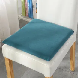 Cadeira de jantar de travesseiro sentado no banco de tecido espuma de espuma suave de escritório confortável