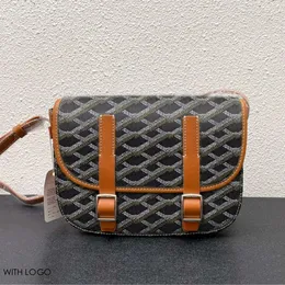 Saddle 7a Designer clássico - Mulheres masculinas Handbag de moda de couro genuíno Crossbod
